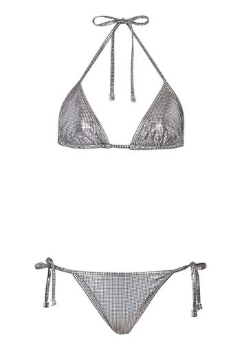 Balmain Set bikini - Argento