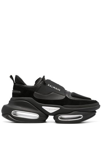 Balmain B-Bold logo-lettering sneakers - Nero