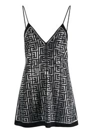 Balmain Top con decorazione - Nero