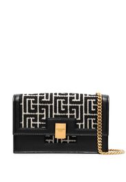 Balmain Borsa mini jacquard - Nero