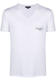 Balmain T-shirt con scollo a V - Bianco