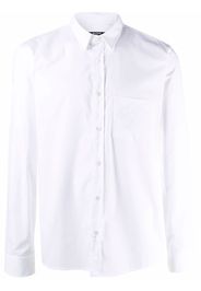 Balmain Camicia con ricamo - Bianco