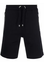 Balmain Bermuda con logo goffrato - Nero