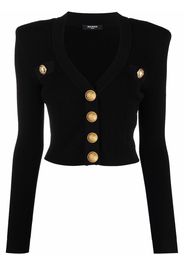 Balmain Cardigan crop - Nero