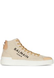 Balmain Sneakers alte con stampa - Toni neutri