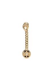 Balmain Orecchino pendente Emblem in oro giallo 18kt con diamante