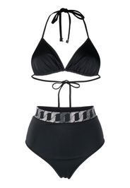Balmain two-piece bikini set - Nero