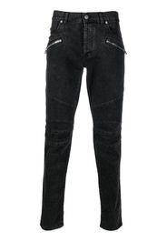 Balmain low-rise skinny jeans - Nero