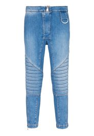 Balmain Jeans slim a vita bassa - Blu