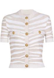 Balmain Cardigan con bottoni - Toni neutri