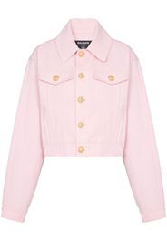 Balmain Giacca denim crop - Rosa