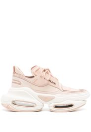 Balmain logo-plaque low-top sneakers - Rosa