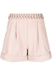 Balmain high-waisted tailored shorts - Rosa