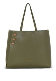 Balmain Borsa tote Embleme - Verde