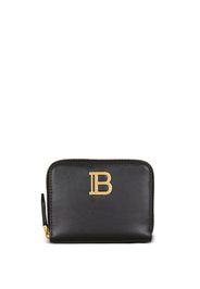 Balmain Portafoglio con placca logo - Nero