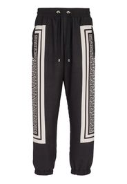 Balmain Pantaloni sportivi con coulisse - Nero