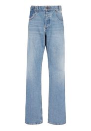 Balmain Jeans a gamba ampia - Blu