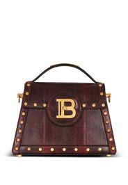 Balmain Borsa a spalla B-Buzz Dynastie in pelle - Marrone