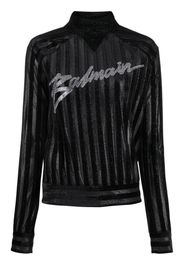 Balmain Felpa con decorazione - Nero