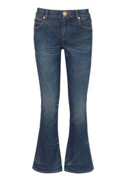 Balmain flared cotton jeans - Blu