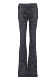 Balmain Jeans con vita media - Nero