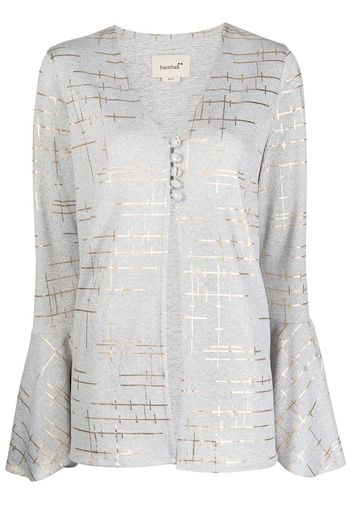 Bambah Blusa con scollo a V - Grigio