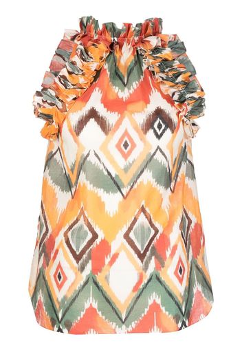 Bambah Top smanicato Argentina - Multicolore