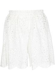 Bambah Shorts all'uncinetto - Bianco