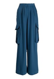 Bambah Blue Delfin crepe cargo pants