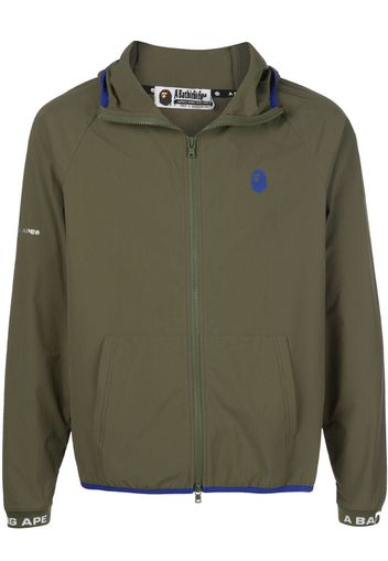 zip-front hoodie