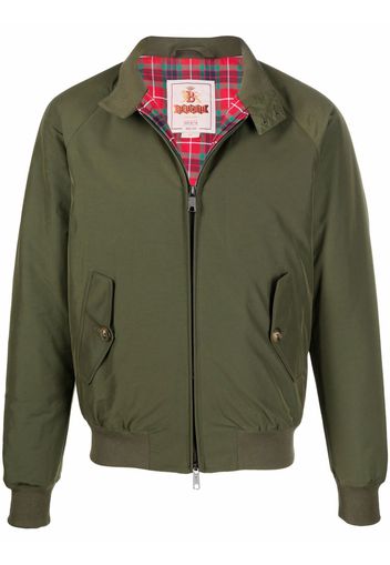 Baracuta Bomber con zip - Verde