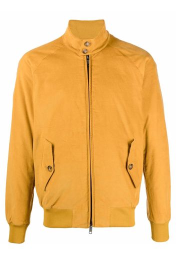 Baracuta zip-up cotton bomber jacket - Giallo