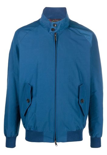 Baracuta Bomber con collo rialzato - Blu