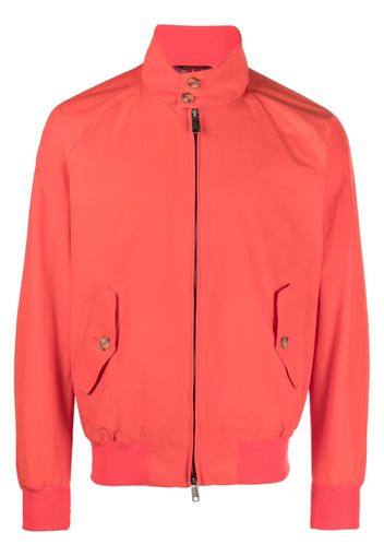 Baracuta long-sleeve zipped bomber jacket - Rosso