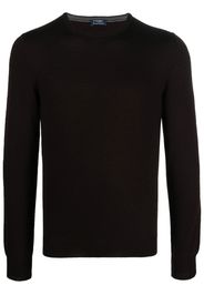Barba crew-neck knit jumper - Marrone
