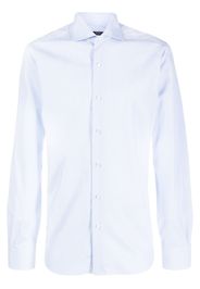 Barba classic button-up shirt - Blu