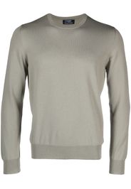Barba crew-neck coton jumper - Verde