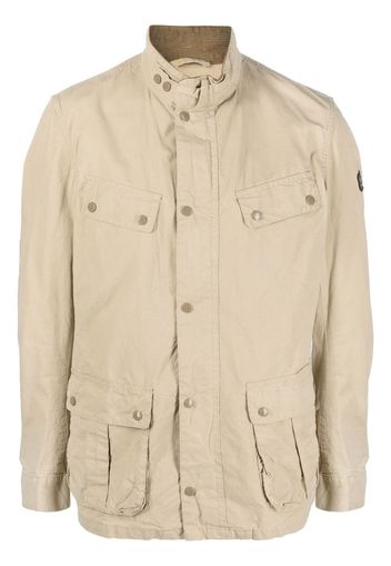 Barbour International cotton military jacket - Toni neutri