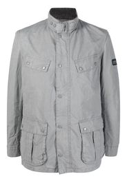 Barbour International logo-patch lightweight jacket - Grigio