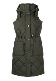 Barbour International Orinsay quilted mid-length gilet - Verde