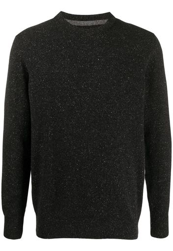 embroidered logo jumper