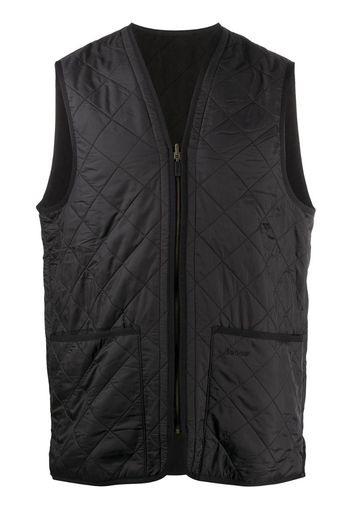 quilted gilet