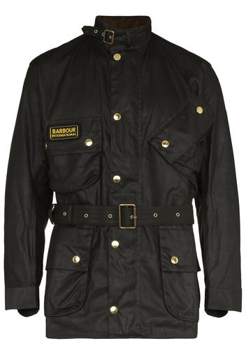 Barbour B. International original waxed jacket - Nero