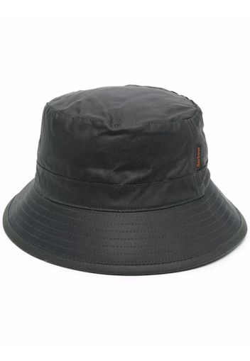 Barbour wax cotton bucket hat - Verde