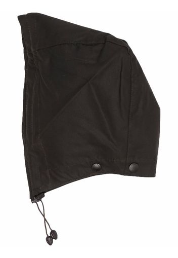 Barbour waxed cotton hood - Nero