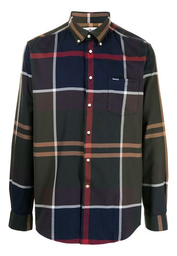 Barbour Camicia Dunoon con stampa tartan - Verde