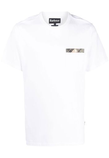 Barbour T-shirt girocollo - Bianco