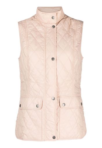 Barbour quilted button-up gilet - Rosa