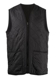 quilted gilet