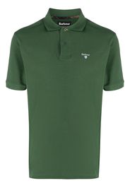 Barbour embroidered logo polo shirt - Verde